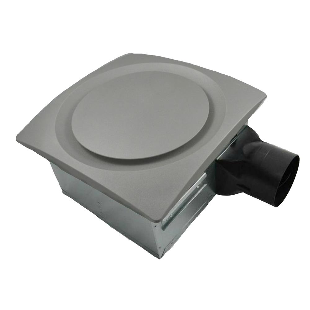 Aero Pure AP90H-SSN Slim Fit Bathroom Fan with Integrated Humididity Sensor in Satin Nickel Finish